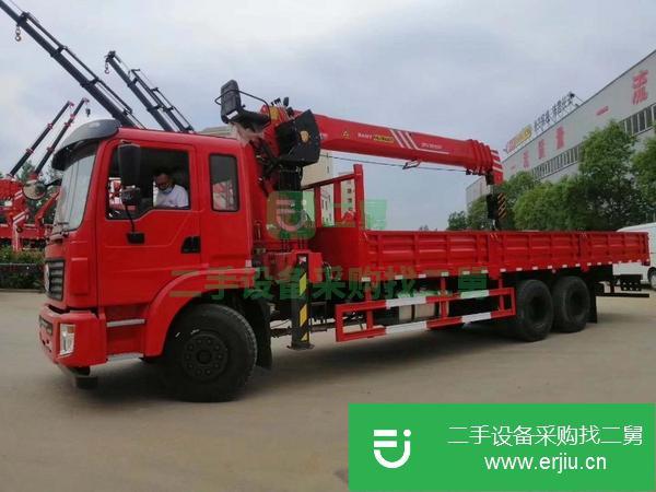 湖北出售二手程力隨車吊