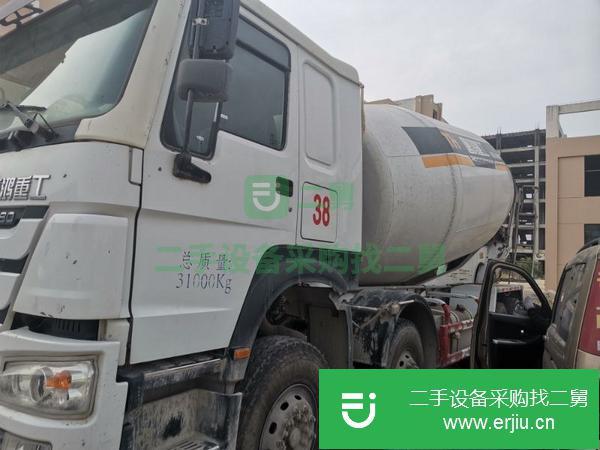 山東出售二手重汽豪沃20方攪拌罐車