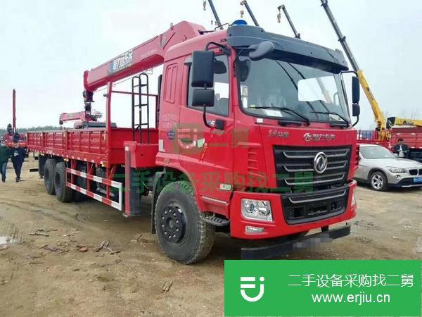 浙江出售二手程力后八輪隨車吊