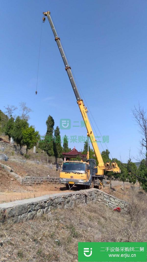 山東出售二手柳工12噸吊車