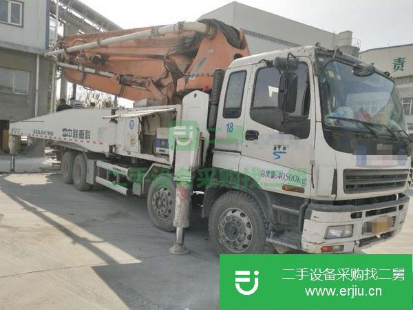 寧夏出售二手中聯(lián)52米泵車