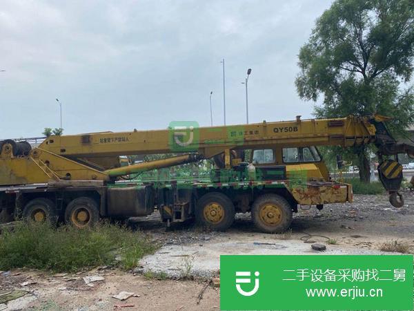 山西出售二手徐工50噸吊車