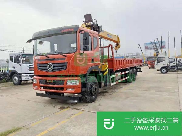 黑龍江出售二手東風后八輪12噸隨車吊