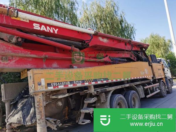 河南出售二手五十鈴52米泵車