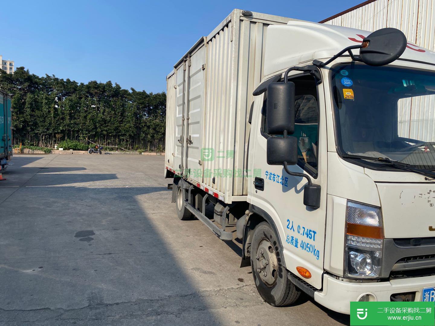 浙江出售二手江淮帥鈴箱式貨車