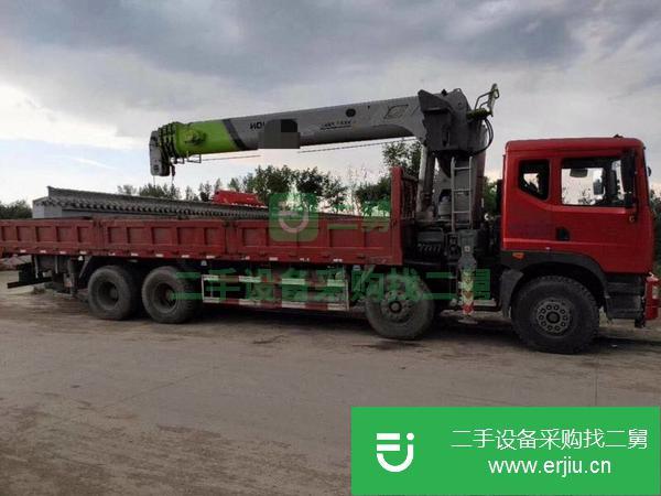 湖北出售二手中聯20噸隨車吊