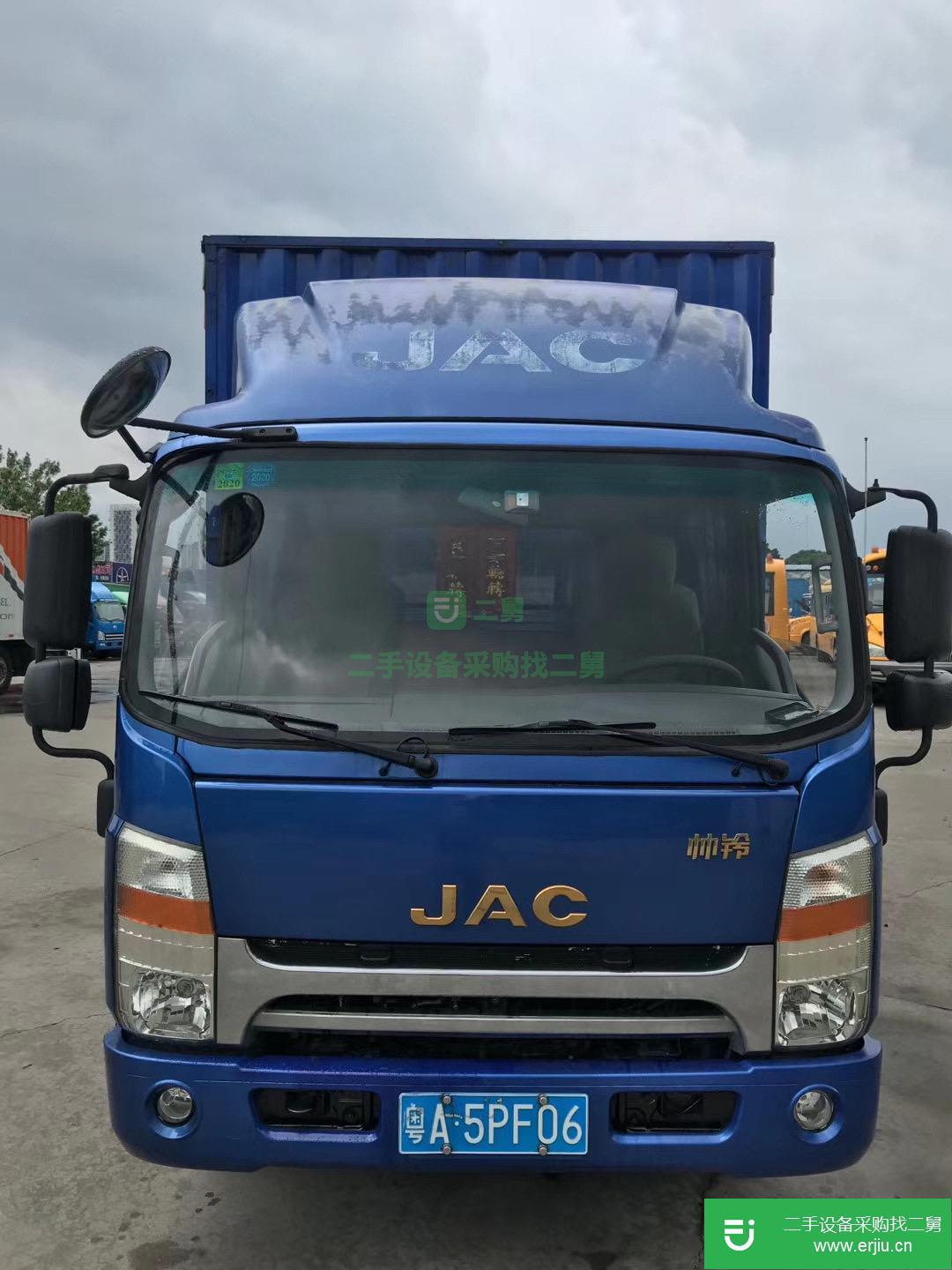 廣東出售二手江淮帥鈴箱式貨車
