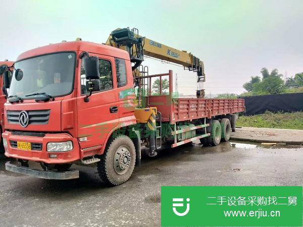 四川出售二手后八輪12噸隨車吊