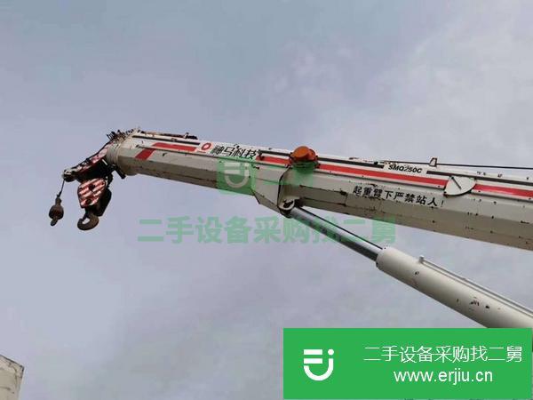 江蘇出售二手25噸5節臂吊車