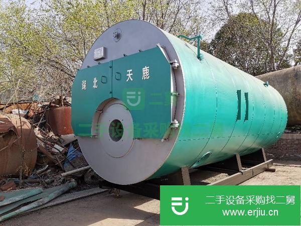 河南出售二手10噸燃氣鍋爐