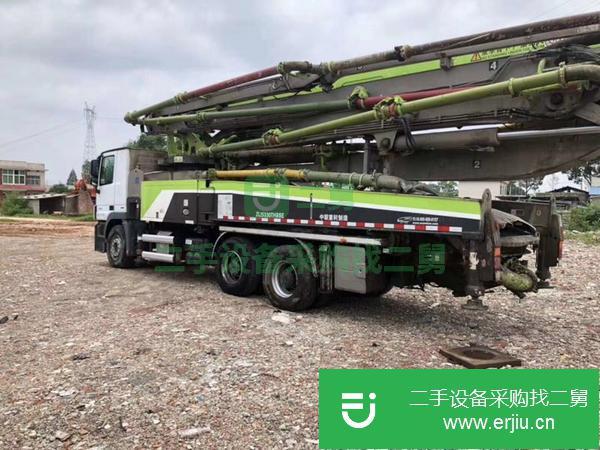 湖南出售二手中聯49米泵車