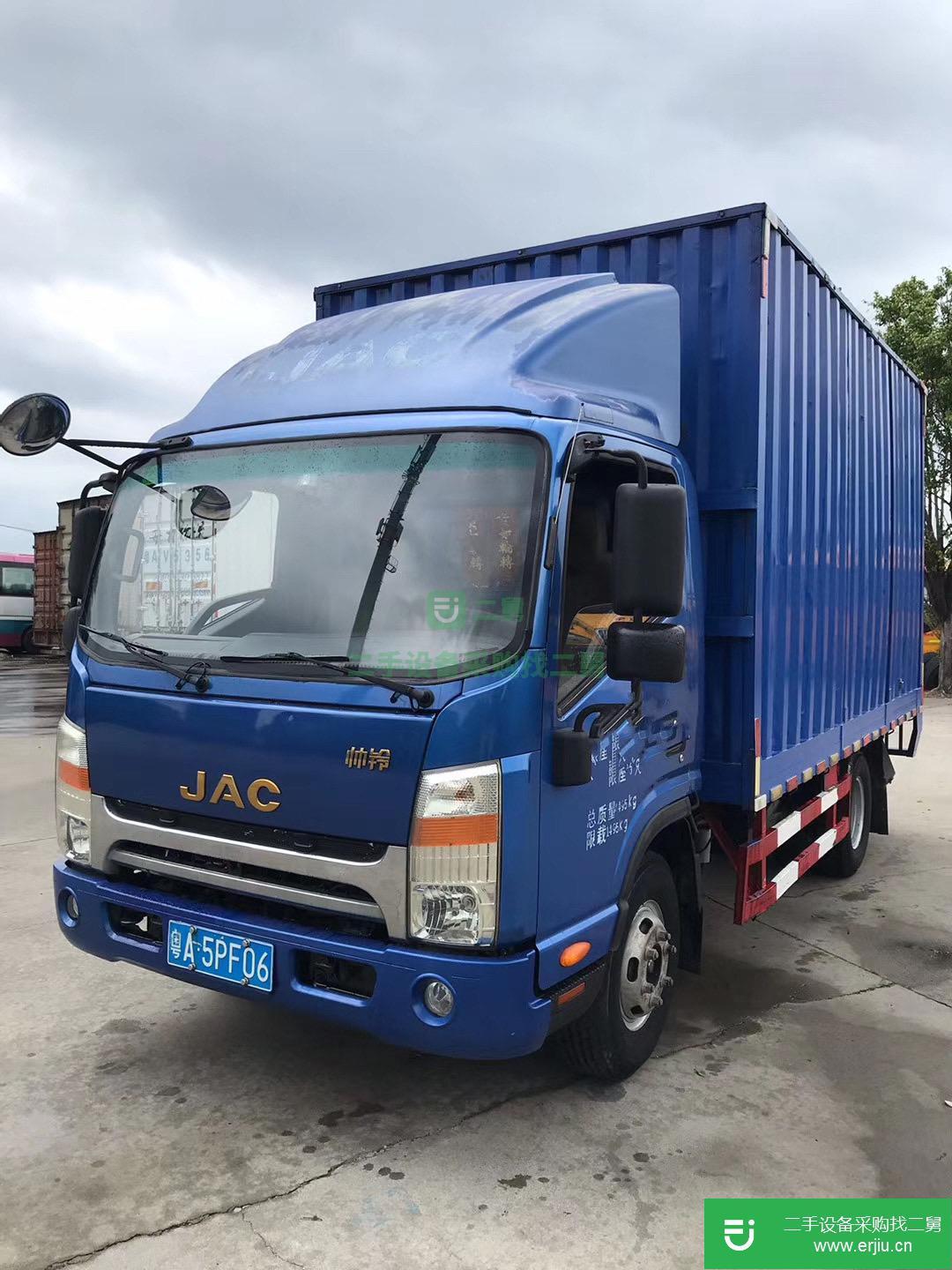 廣東出售二手江淮帥鈴箱式貨車