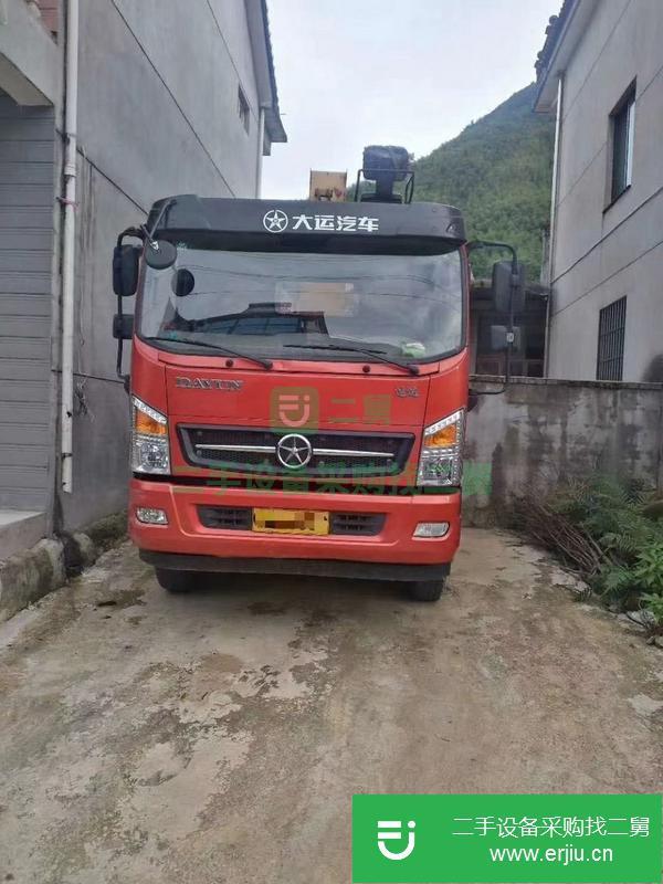 安徽出售二手大運隨車吊