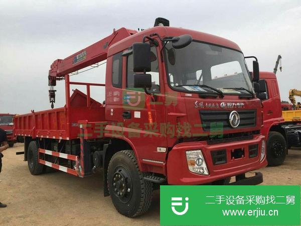 湖北出售二手東風(fēng)單橋隨車吊