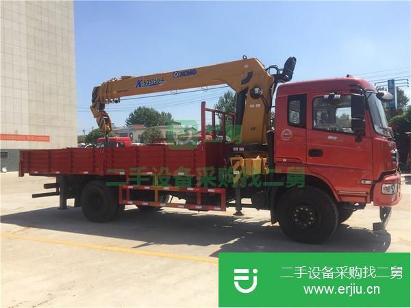 安微出售二手東風單橋后八輪隨車吊