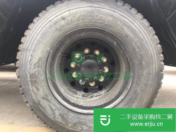 湖北出售二手東風華神F5后八輪平板運輸車