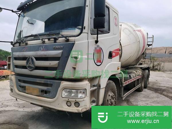 廣西出售二手三一濰柴大12方國四攪拌車