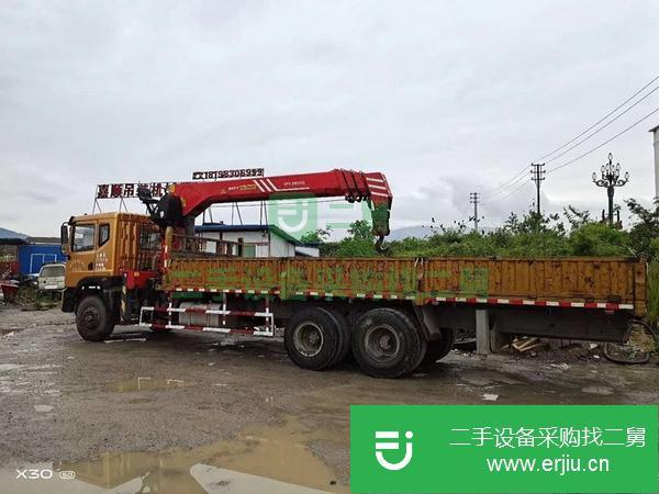 云南出售二手三一14噸隨車吊