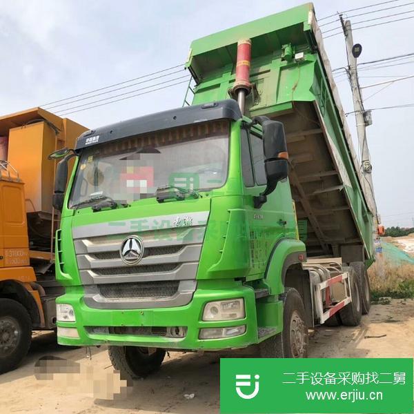 山東出售二手豪沃5米8后八輪自卸車