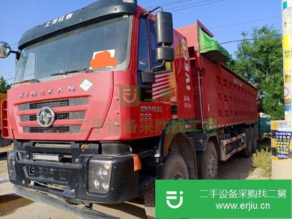 山東出售二手杰獅前四后八自卸車