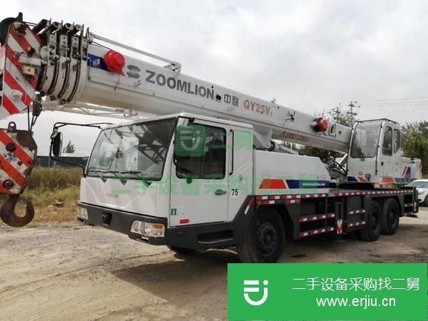 內(nèi)蒙古出售二手中聯(lián)25v5汽車吊