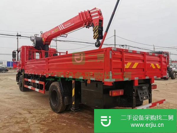 寧夏出售二手東風(fēng)華神后八輪12噸隨車吊