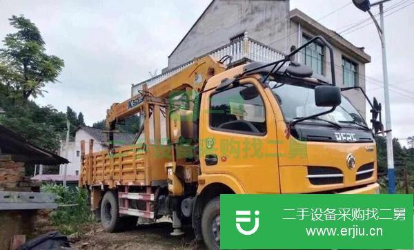 湖南出售二手東風福瑞卡5噸隨車吊