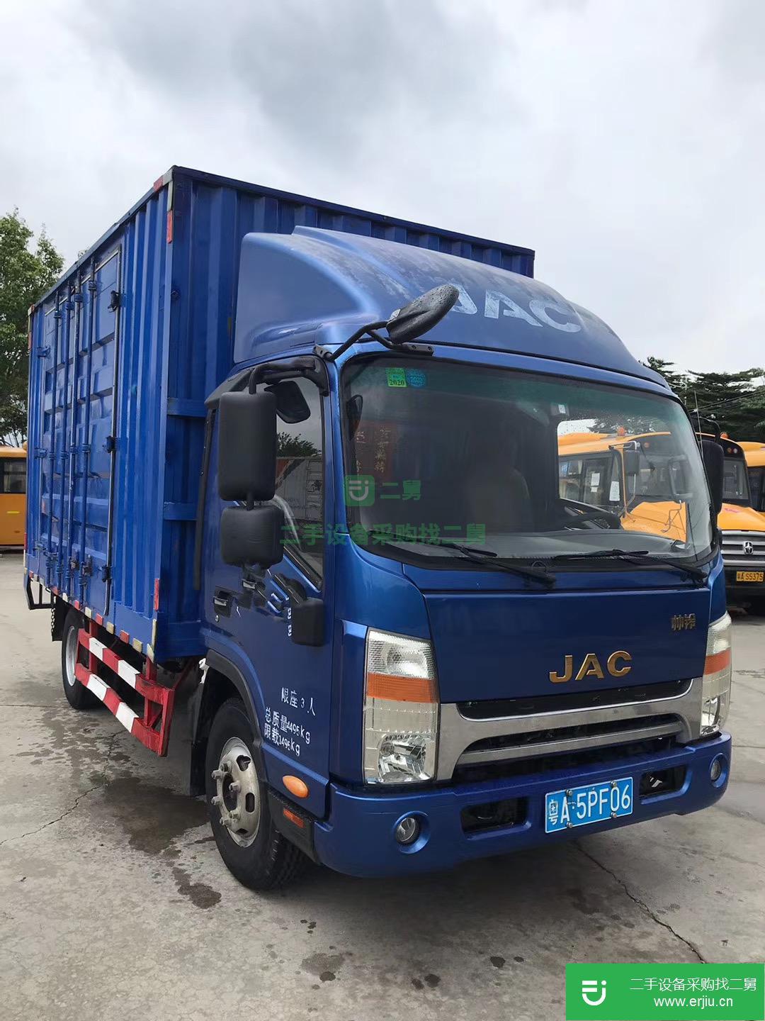 廣東出售二手江淮帥鈴箱式貨車