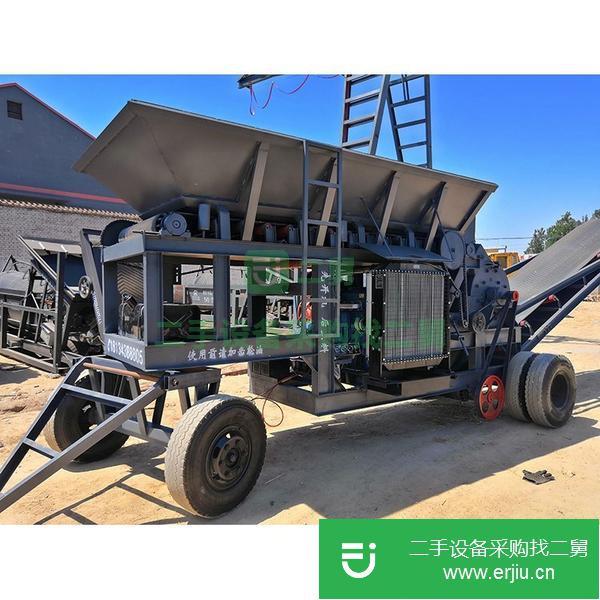 河北出售二手移動制砂機