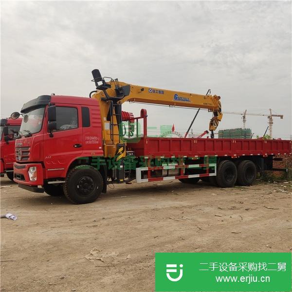 河南出售二手東風后八輪14噸隨車吊