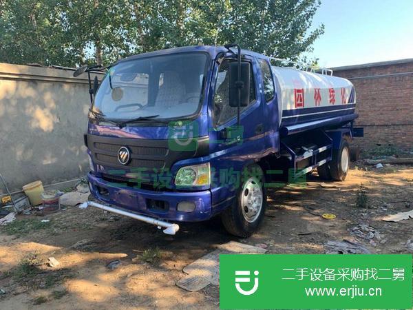 河北出售二手福田歐馬可10噸灑水車