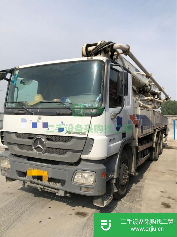 河北出售二手中聯47米泵車