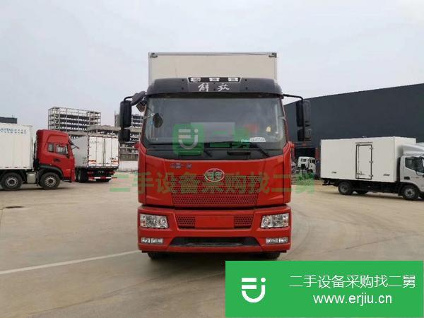 山西出售二手解放6.8米冷藏車