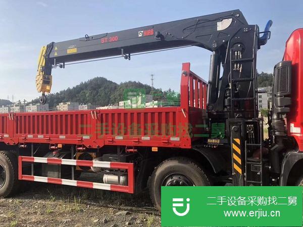 甘肅出售二手前四后八12噸吊車