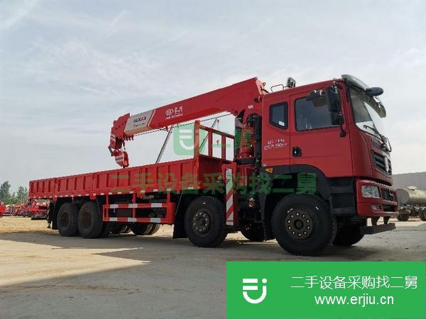 安微出售二手東風前四后八14噸隨車吊
