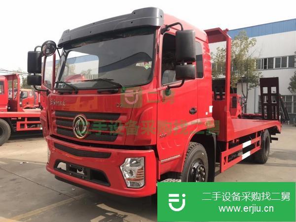 湖北出售二手東風華神F5后八輪平板運輸車