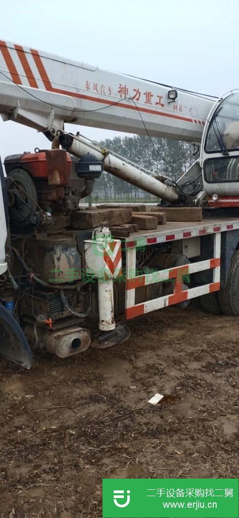 河南出售二手神力12噸吊車