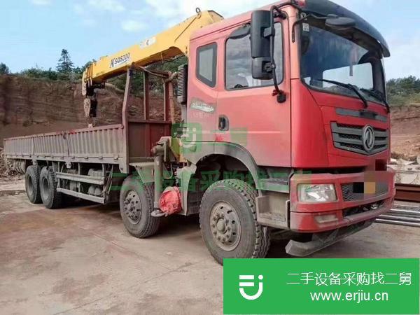 貴州出售二手石煤16噸5節臂隨車吊
