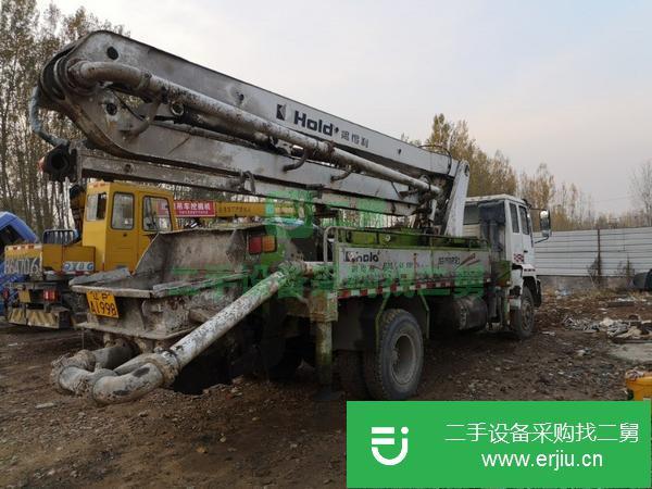 天津出售二手鴻得力24米泵車