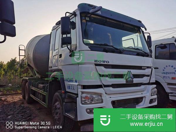 河北出售二手豪沃15方攪拌車