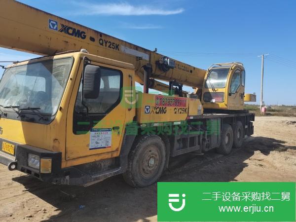 河北出售二手徐工25k汽車吊