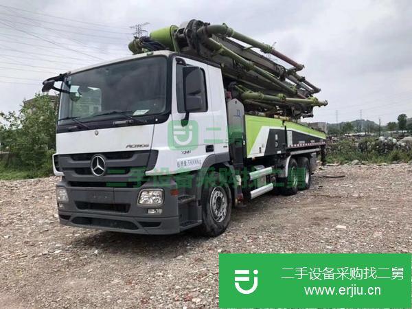 湖南出售二手中聯49米泵車