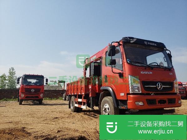 湖北出售二手大運(yùn)5噸隨車(chē)吊