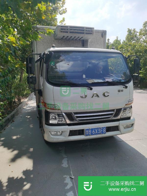 山東出售二手江淮4.2米冷藏車