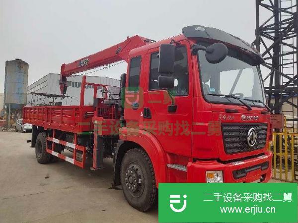 湖北出售二手東風錦程8噸隨車吊