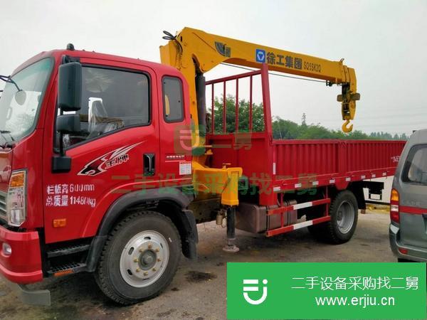 黑龍江出售二手徐工6噸隨車吊