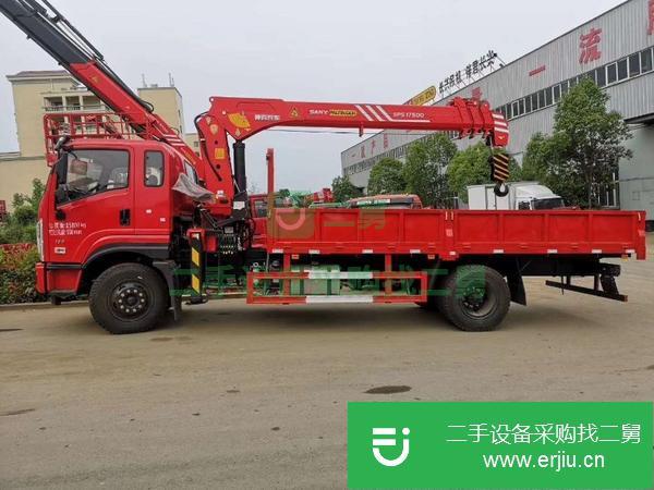 湖北出售二手程力隨車吊