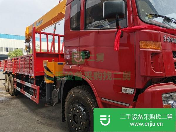 寧夏出售二手東風(fēng)華神后八輪12噸隨車吊