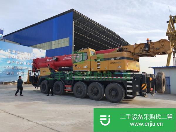 河南出售二手三一吊車100噸