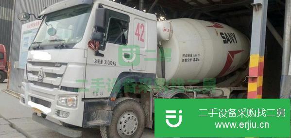 湖南出售二手大20方攪拌車